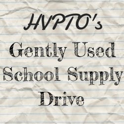 HVPTO\'s Gently Used School Supply Drive 