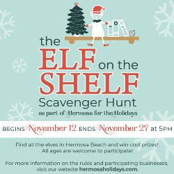 HB Chamber - The Elf on the Shelf Scavenger Hunt - November 12-27 (End at 5 PM)