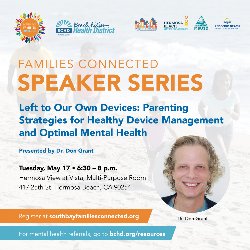 Families Connect Speaker Series with Dr. Don Grant